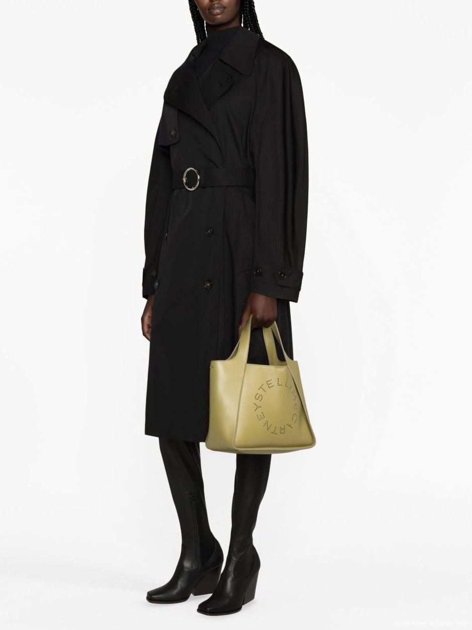 Affordable trench coat Women McCartney double-breasted belted Stella 0426
